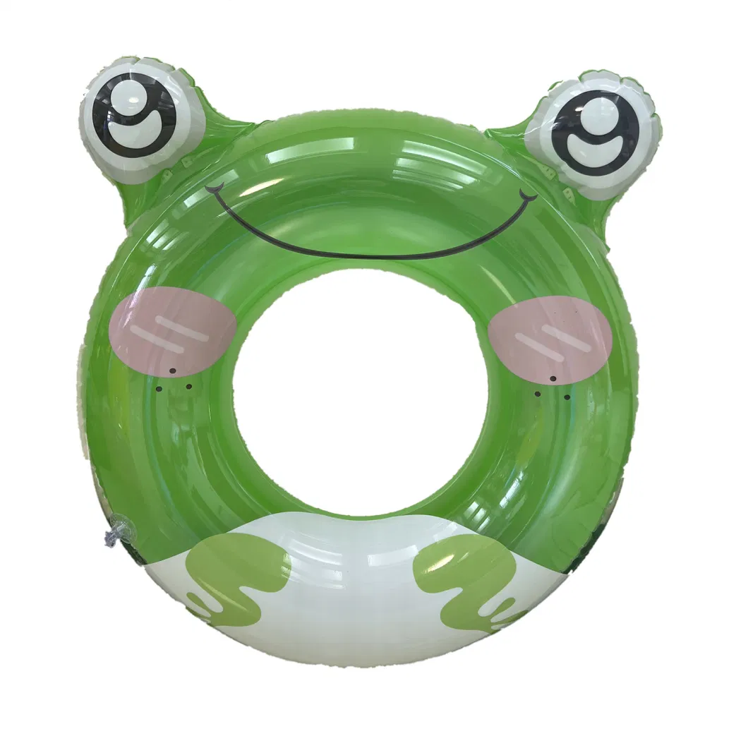 Customized Frog Animals Custom Inflatable Swimming Play Toy Pool Float Swim Ring