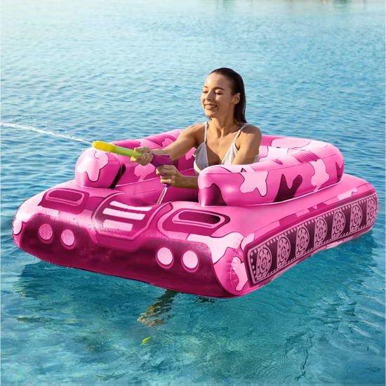 Wholesale Water Park Toys Float Ring Inflatable Adult Seahorse Swim Ring