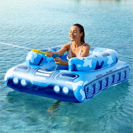 Wholesale Water Park Toys Float Ring Inflatable Adult Seahorse Swim Ring