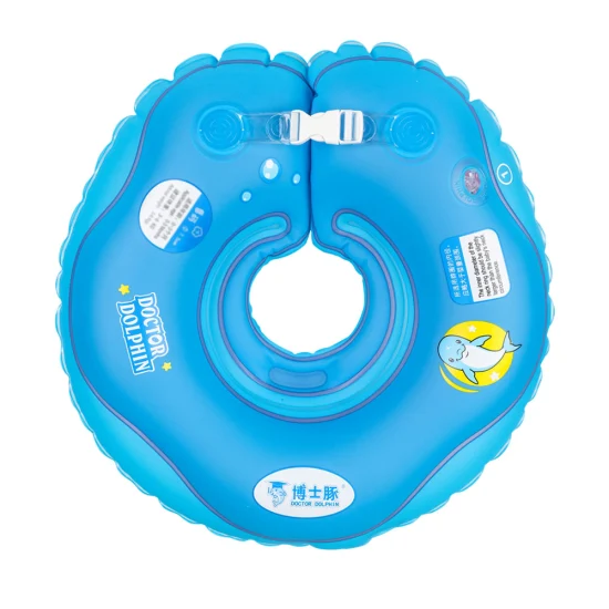 Anello gonfiabile per il nuoto del bambino, nuovo cerchio gonfiabile di sicurezza per il collo del neonato